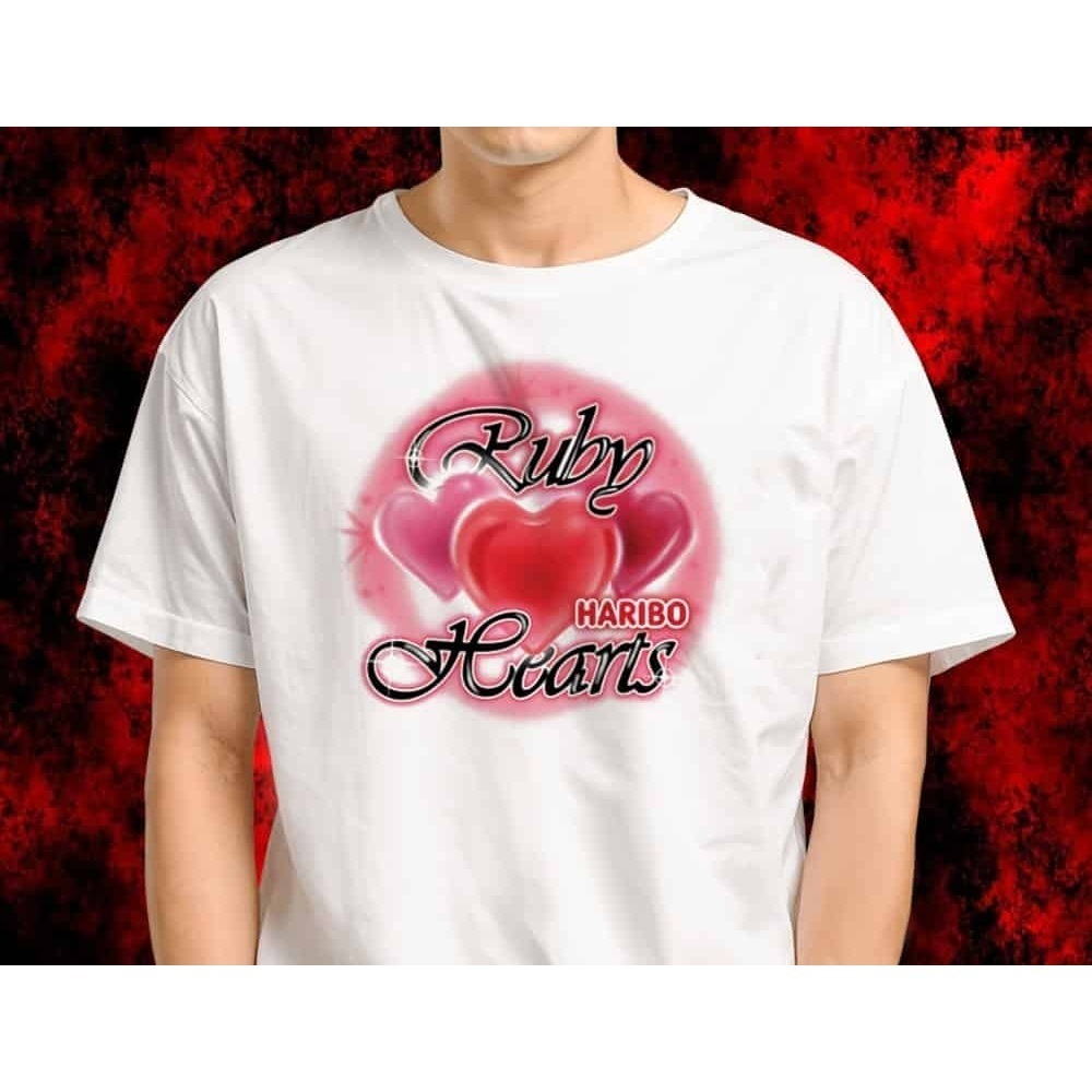 Jennie Black X Haribo Ruby Hearts  Shirt